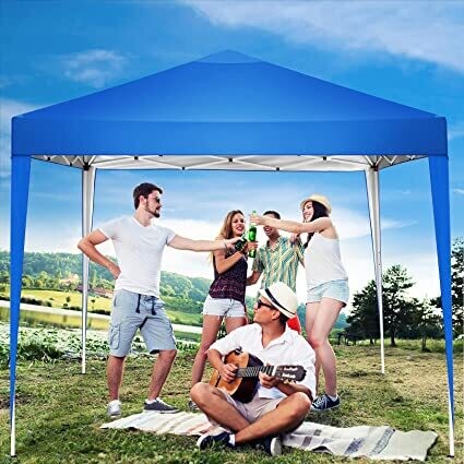 Folding Gazebo 3 x 3 m Waterproof with UV Protection for Outdoor Events