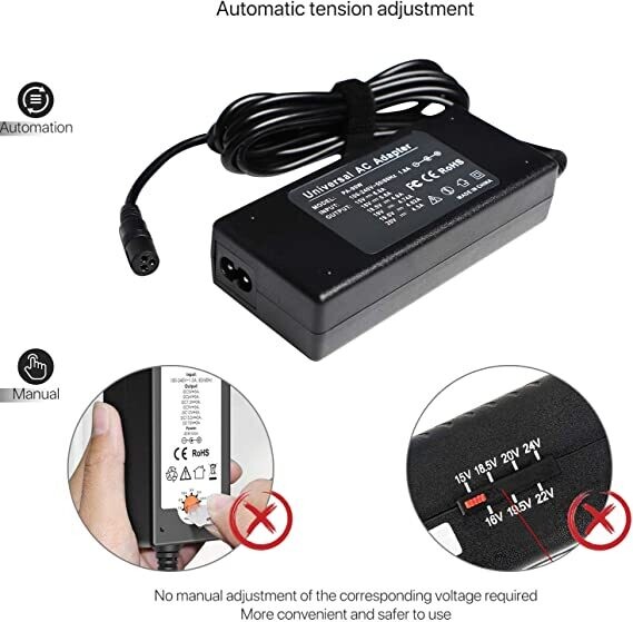 Universal Power Supply for Notebook Laptop Charger