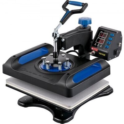 Heat Press Machine for Sublimation, 12x15 Inch for Custom Printing on T-Shirts, Mugs, and More