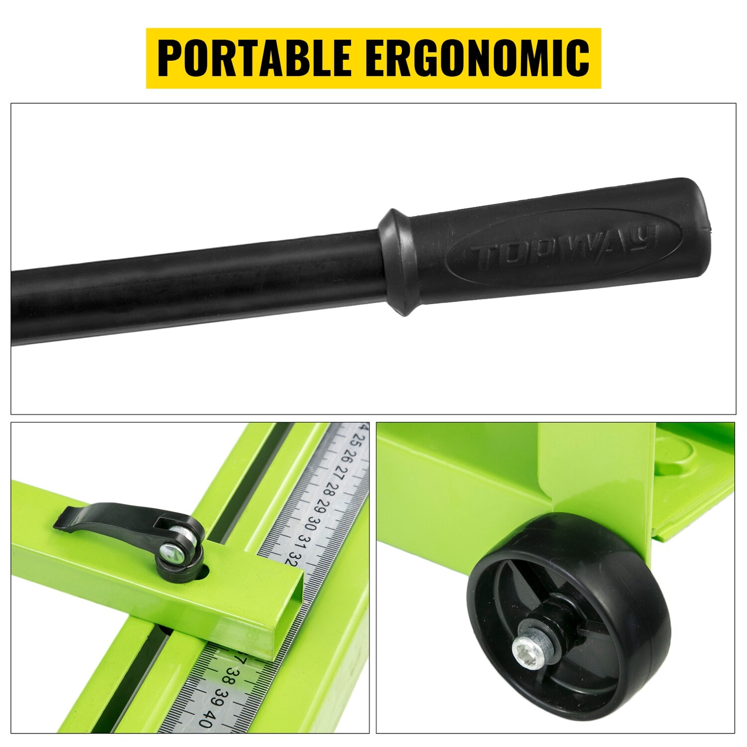 Professional 1200mm (47 Inch) Manual Tile Cutter for Porcelain &amp; Ceramic Floor Tiles – Heavy-Duty, Precision Cutting Tool with Ergonomic Handle and Reinforced Base for Smooth, Clean Cuts – Ideal