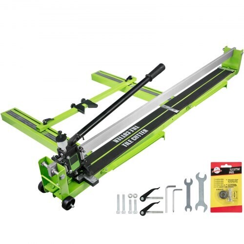 Professional 1200mm (47 Inch) Manual Tile Cutter for Porcelain &amp; Ceramic Floor Tiles – Heavy-Duty, Precision Cutting Tool with Ergonomic Handle and Reinforced Base for Smooth, Clean Cuts – Ideal