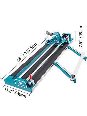 Manual Tile Cutter Laser Guide Positioning