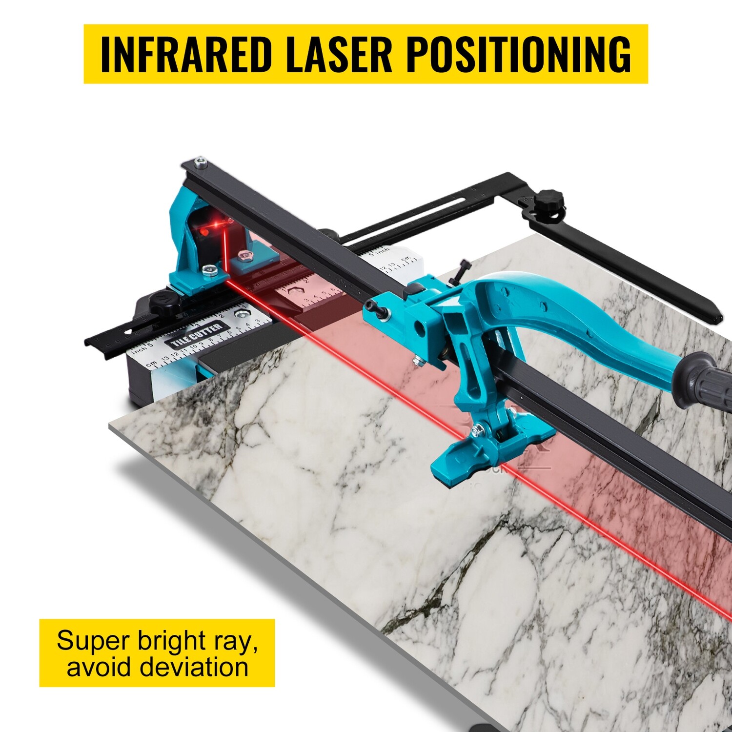 Manual Tile Cutter 1200mm Single Rail Hand Tool