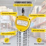 Manual Hoist Chain Block Yellow