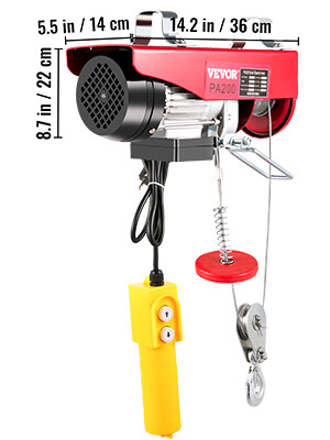 Electric Hoist Scaffold Winch – Heavy-Duty Lifting Crane for Construction, Industrial, and Commercial Applications