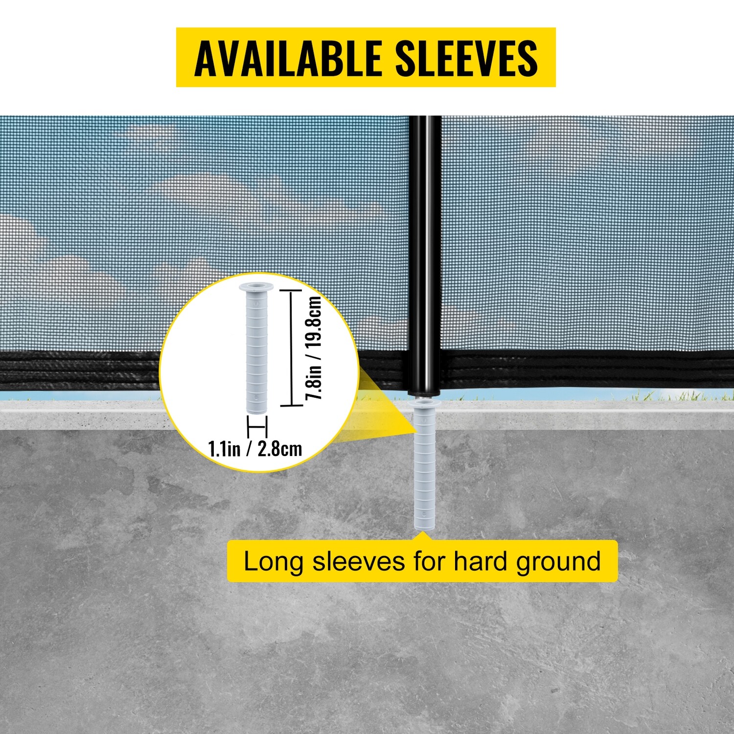 Removable Swimming Pool Security Fence