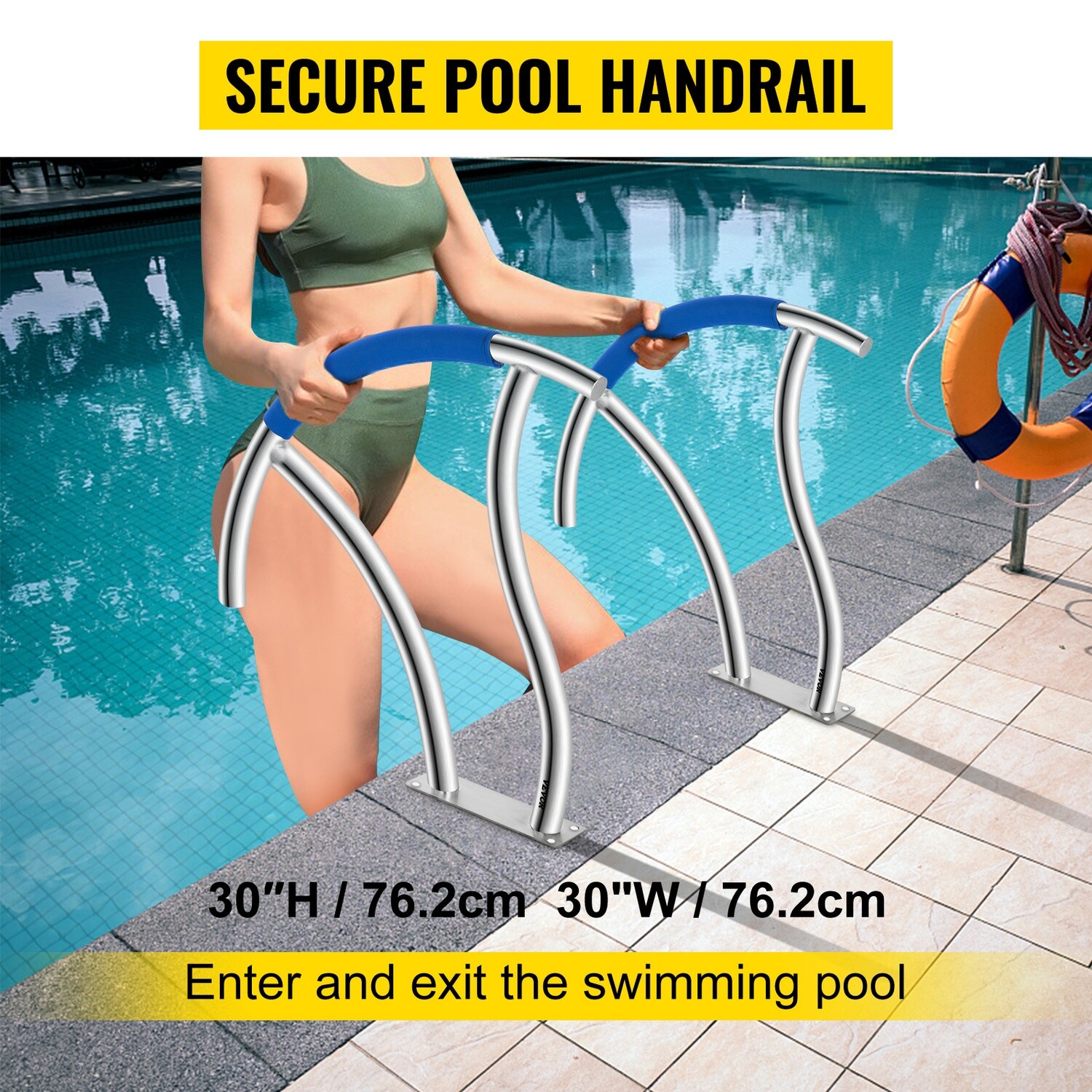 Swimming Pool Handrail Ladder Handrail