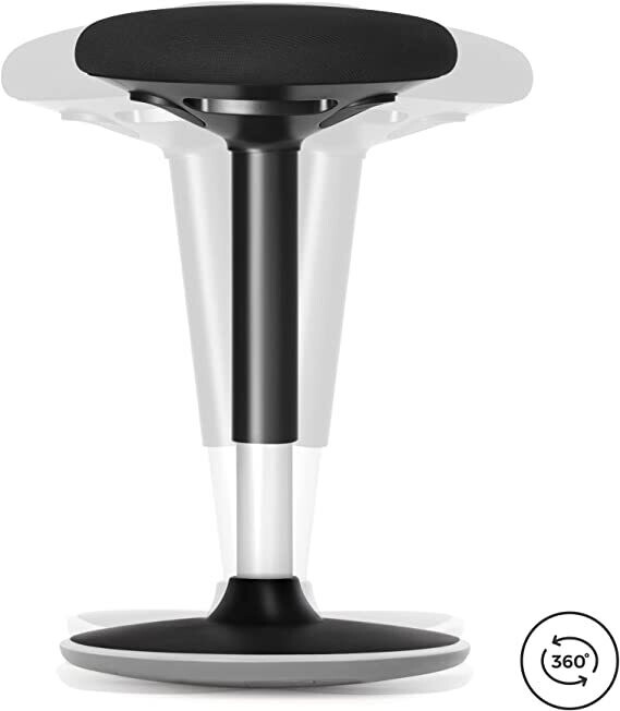 Ergonomic Office Work Stool – Adjustable Height and Comfortable Design for Home and Workplace Productivity