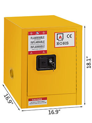 Safety Cabinet for Flammable Liquids