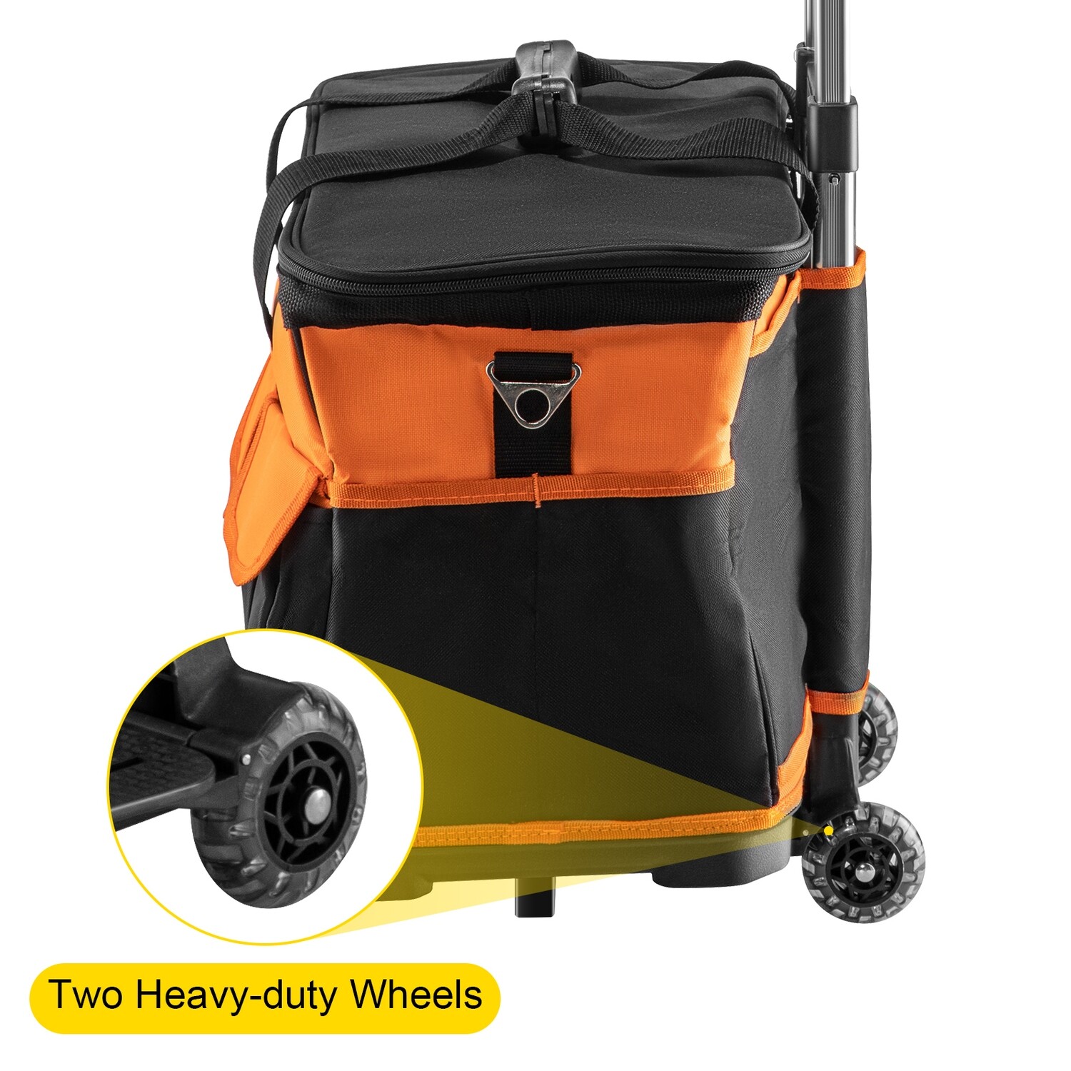 Tool Bag with Wheels Rolling Tote