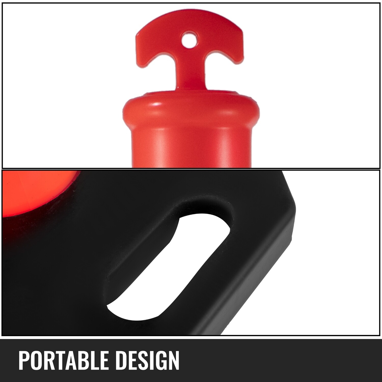 Traffic Delineator Posts Set of 4