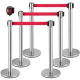 Crowd Control Stanchion Set 6 Pieces