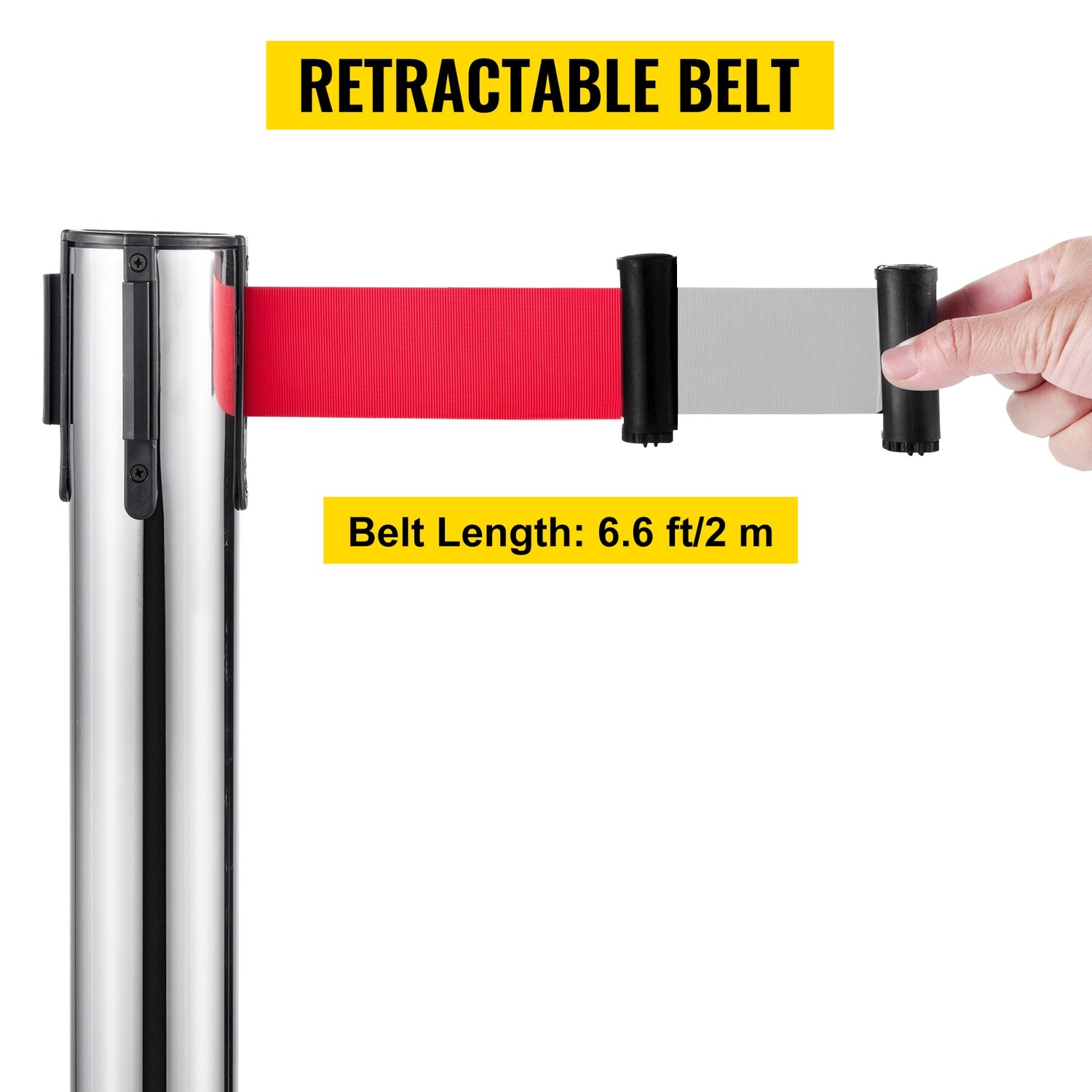 Crowd Control Stanchion Set 6 Pieces