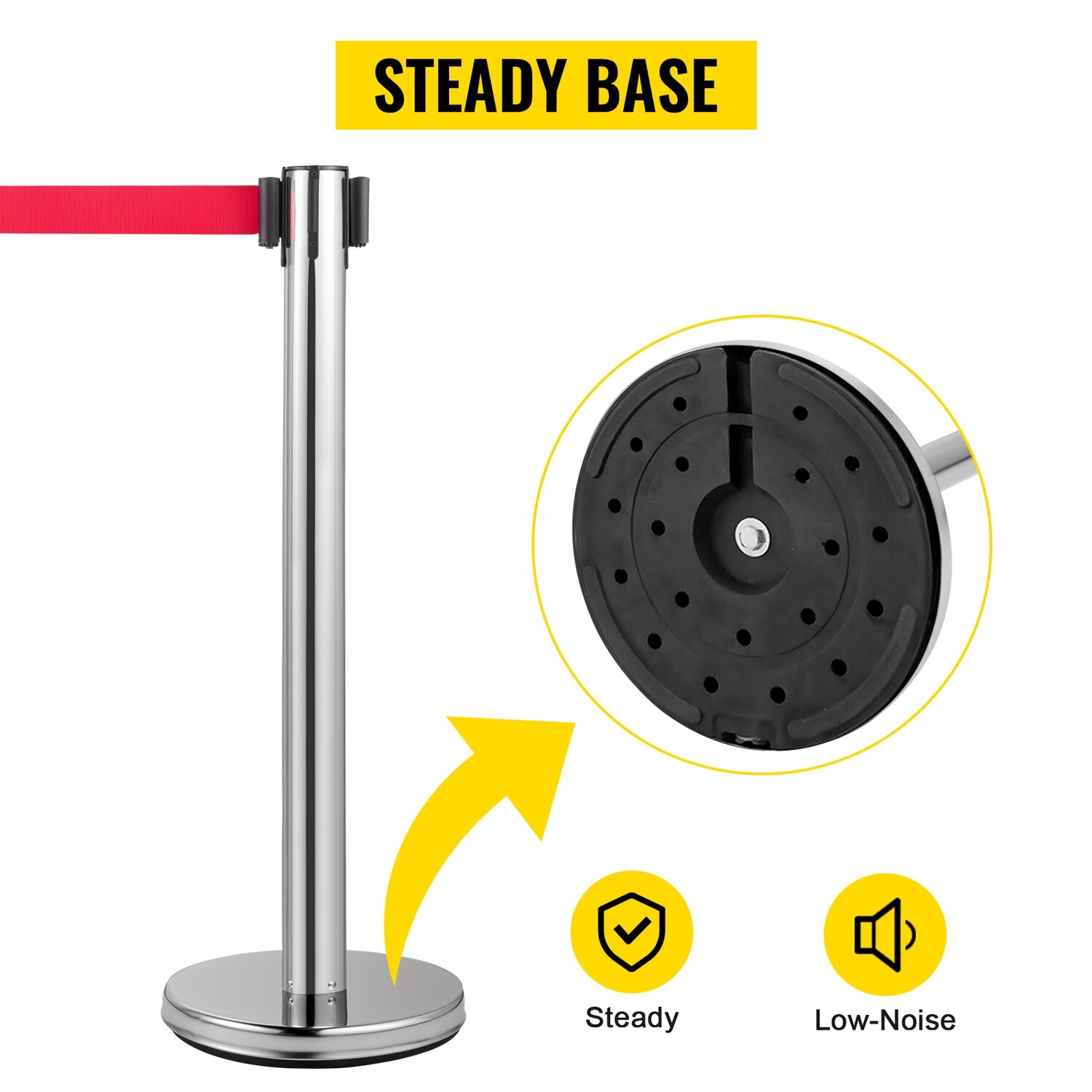 Crowd Control Stanchion Set 6 Pieces