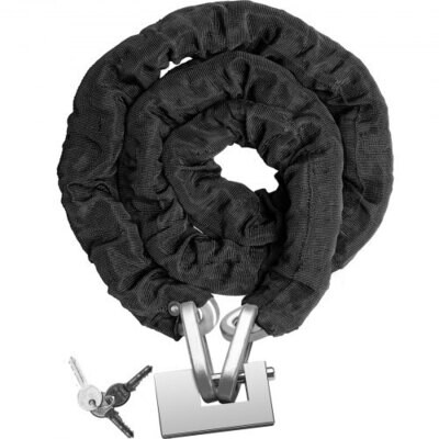 Heavy Duty Chain Lock Security Chain for High-Security Protection, Durable Metal Links for Gates, Doors, and Equipment
