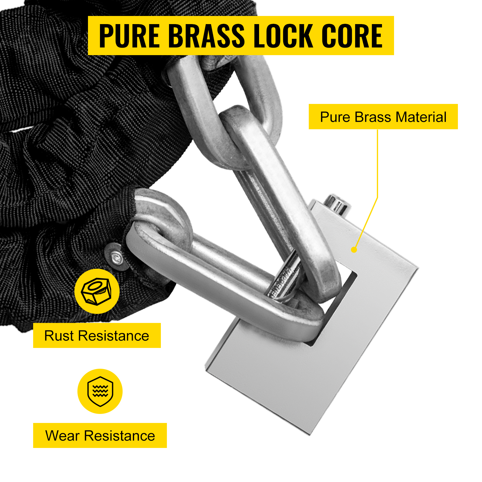 Heavy duty hotsell chain lock