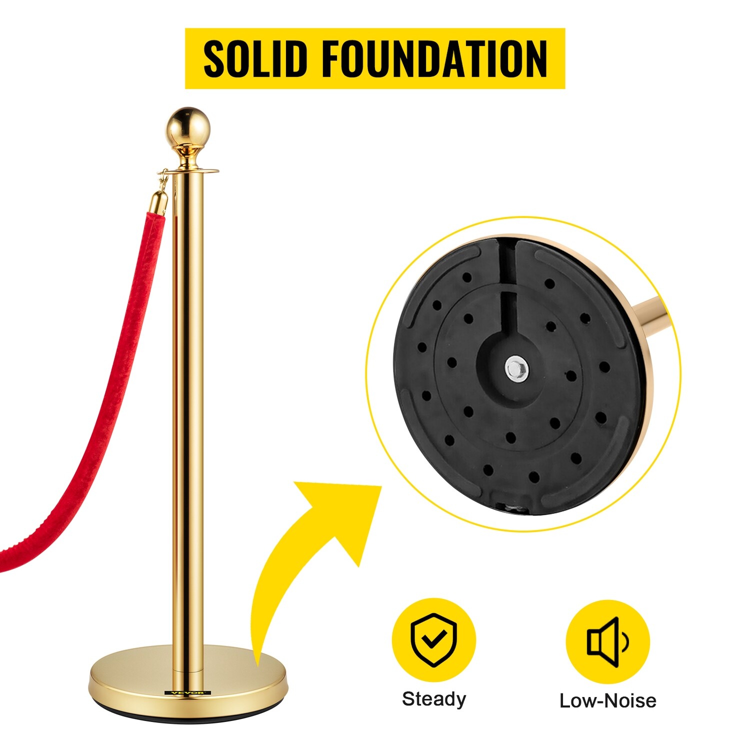 Stainless Steel Crowd Control Stanchions