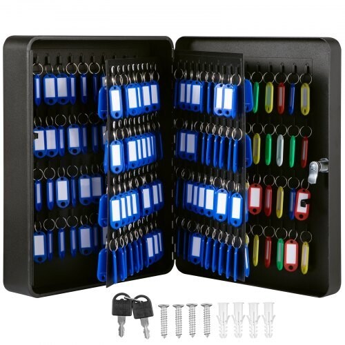 Key Cabinet Lock Box 240 Key Capacity Storage