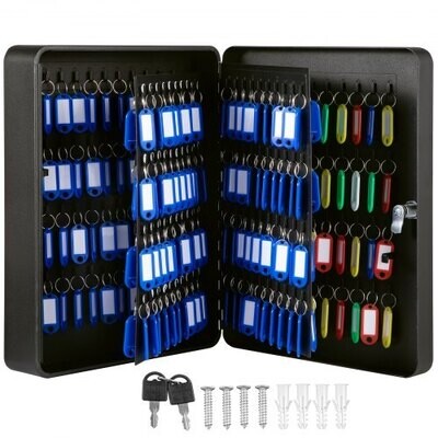 Key Cabinet Lock Box 240 Key Capacity Storage