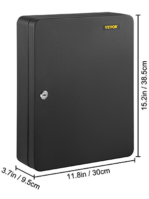 Key Cabinet Lock Box 240 Key Capacity Storage