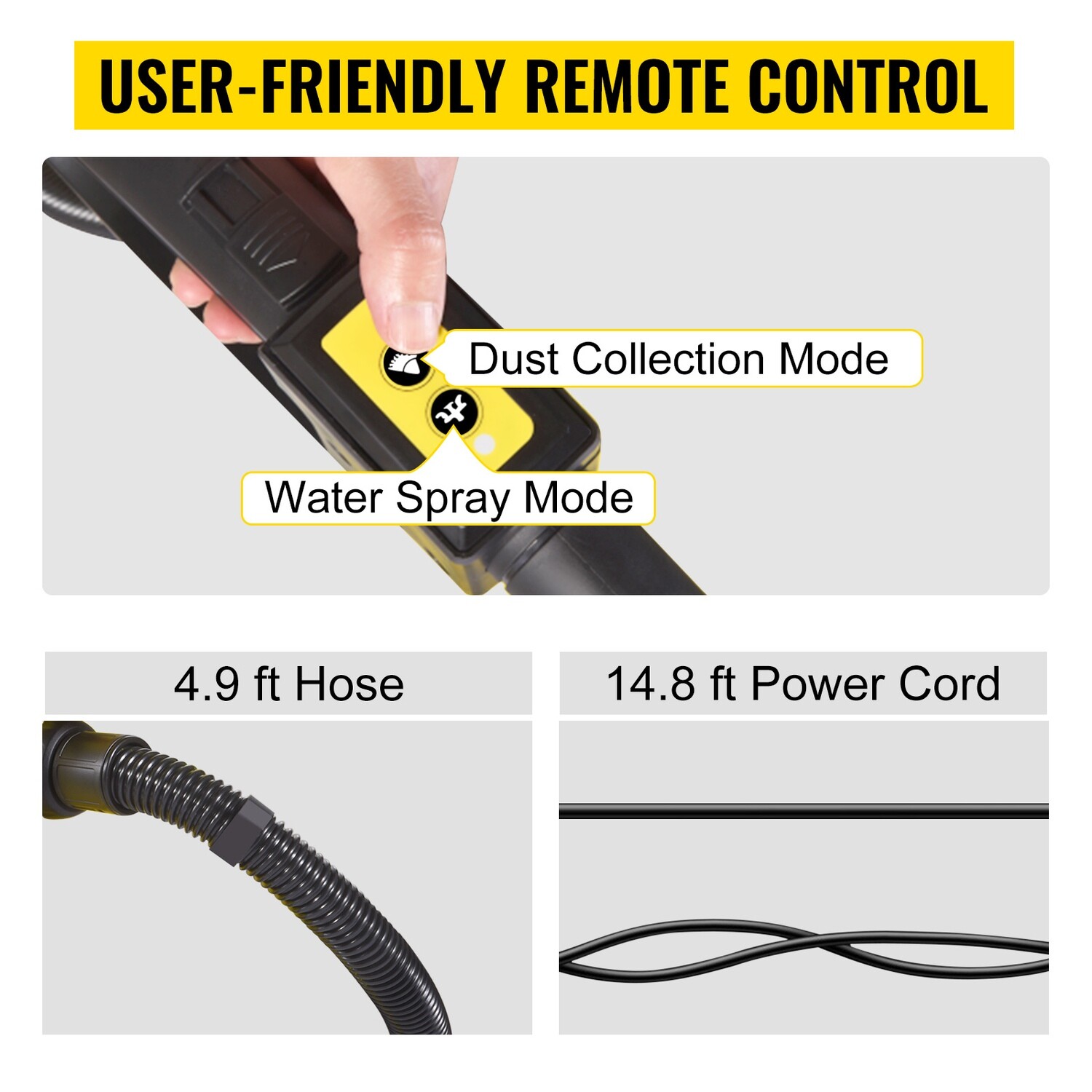 Powerful 4-in-1 Vacuum Cleaner Water