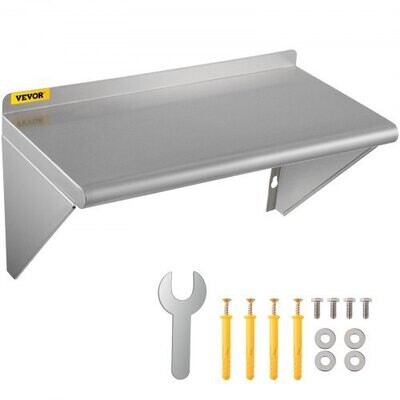 Stainless Steel Wall Shelf Commercial Kitchen