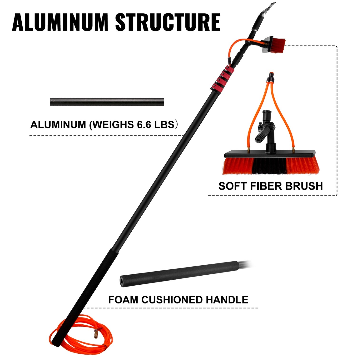 Water Fed Pole Kit