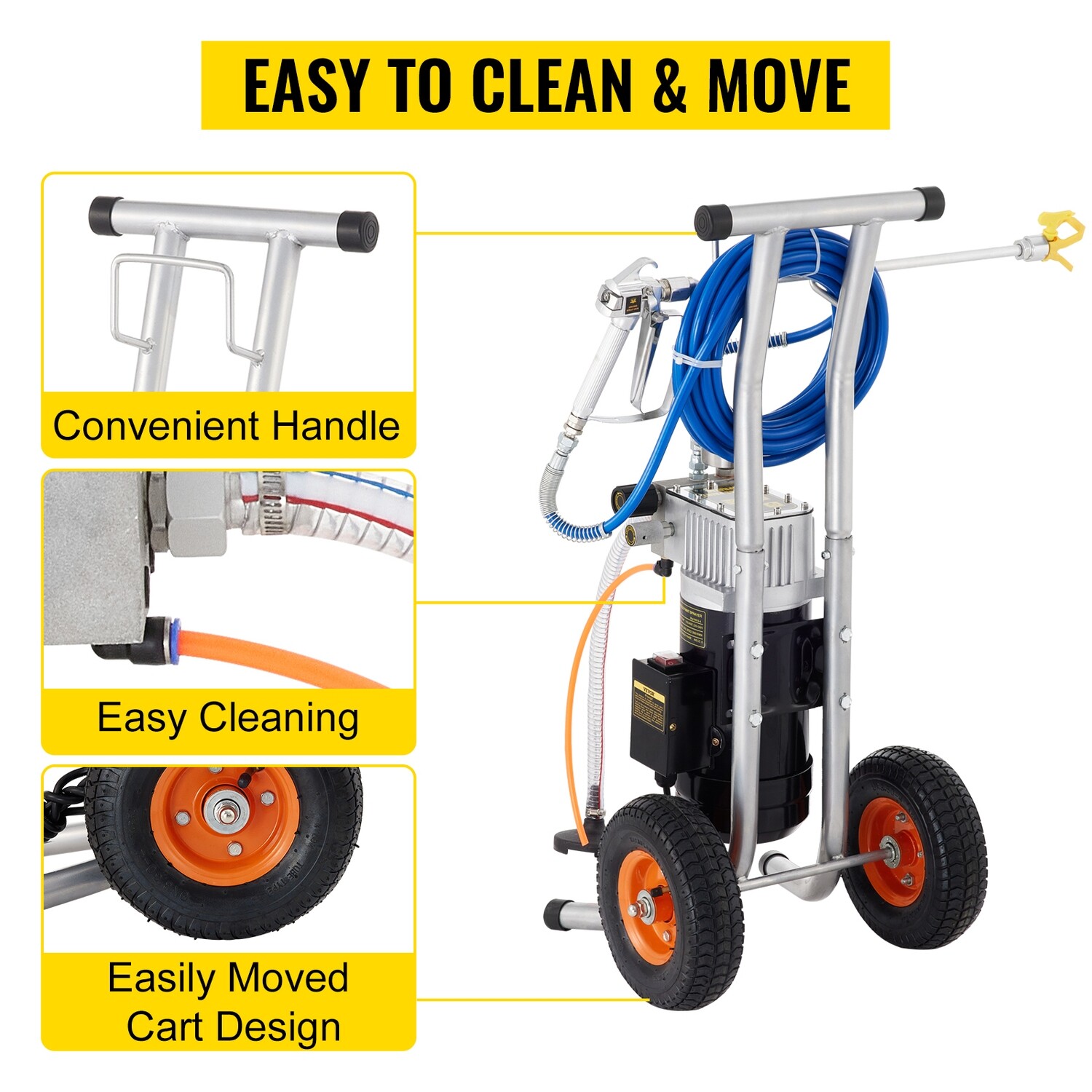 High-Pressure Paint Sprayer 1800W for Efficient and Professional Painting Projects
