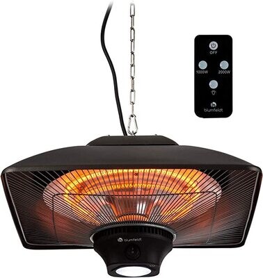Remote Control and LED Lighting Ceiling Heater