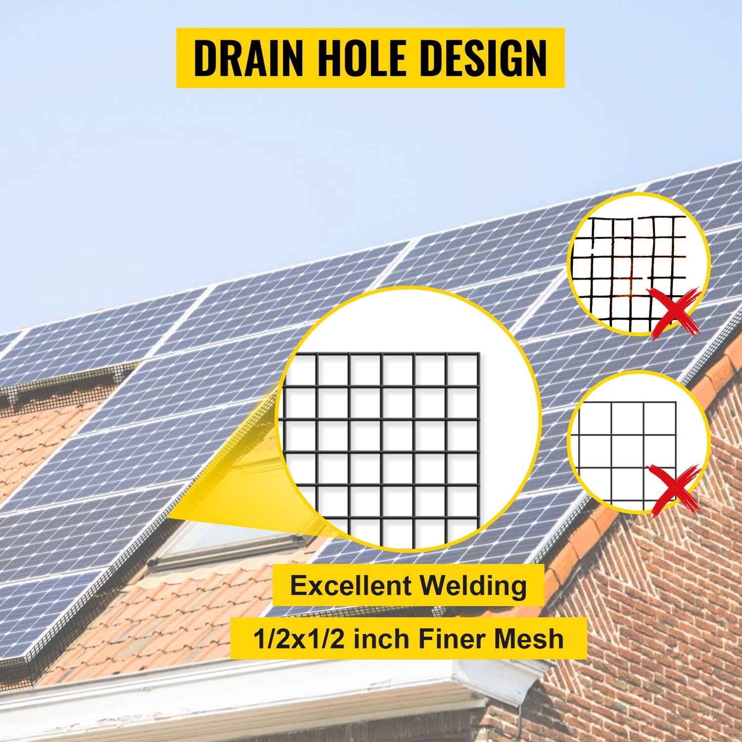 Solar Panel Critter Guard