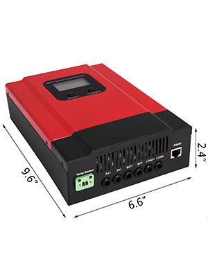 MPPT solar charge controller, 12V 24V 36V 48V solar charge controller, 150V charge controller, with WIFI module support, LCD screen solar charger