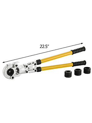 Pipe Crimping Tool Ø16-32 MM Yellow