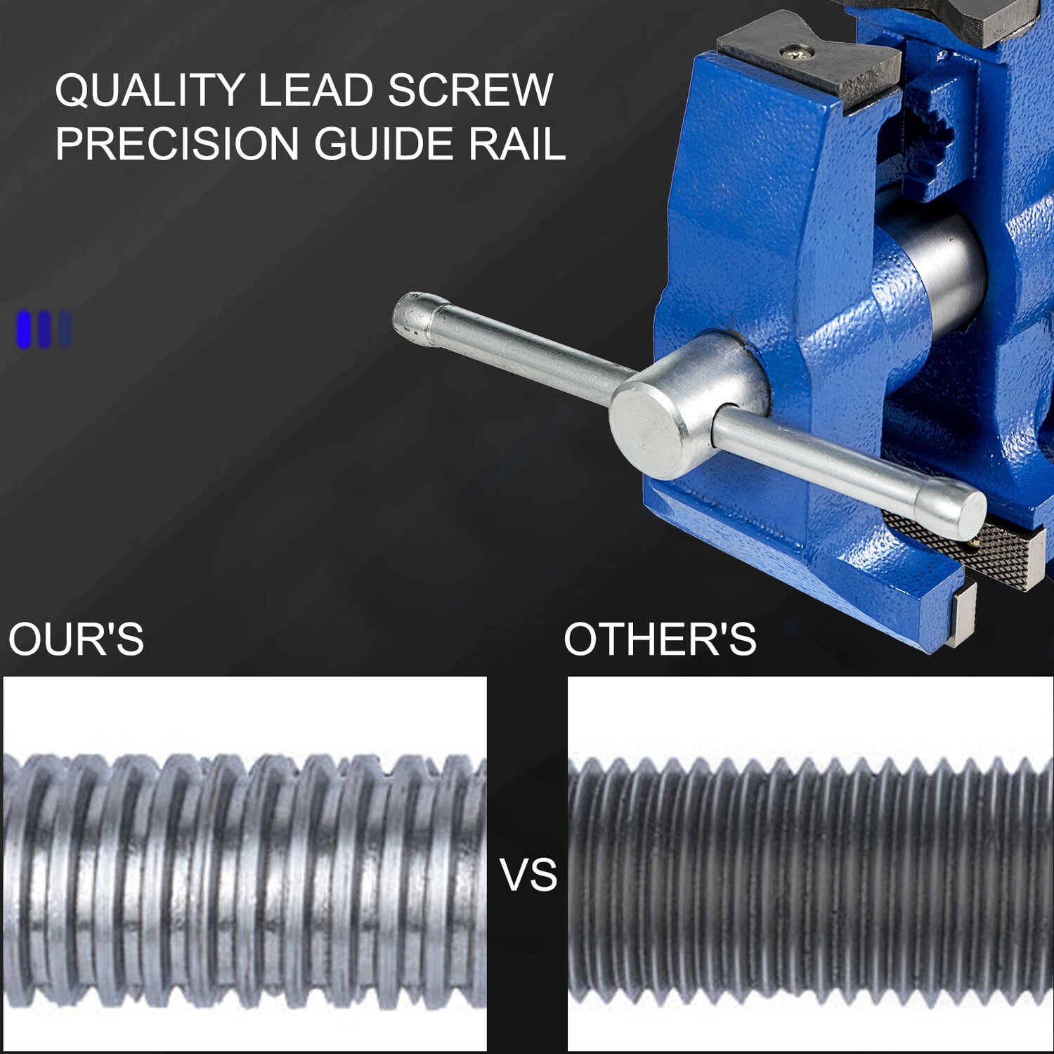 Multipurpose Vise 6-Inch Bench Vise 360-Degree Rotation Clamp on Vise with Swivel Base and Head Heavy Duty Multi-Jaw Vise for Clamping Fixing Equipment Home or Industrial Use