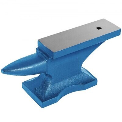 Iron Anvil Blacksmith Single Beak Cast 11kg for Precision Forging and Metalworking