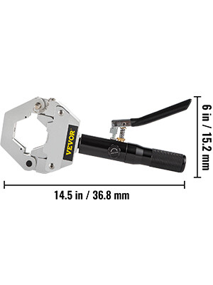 Hydraulic Hose Crimper Crimping Tool Kit for Repair and Maintenance of Hydraulic Lines