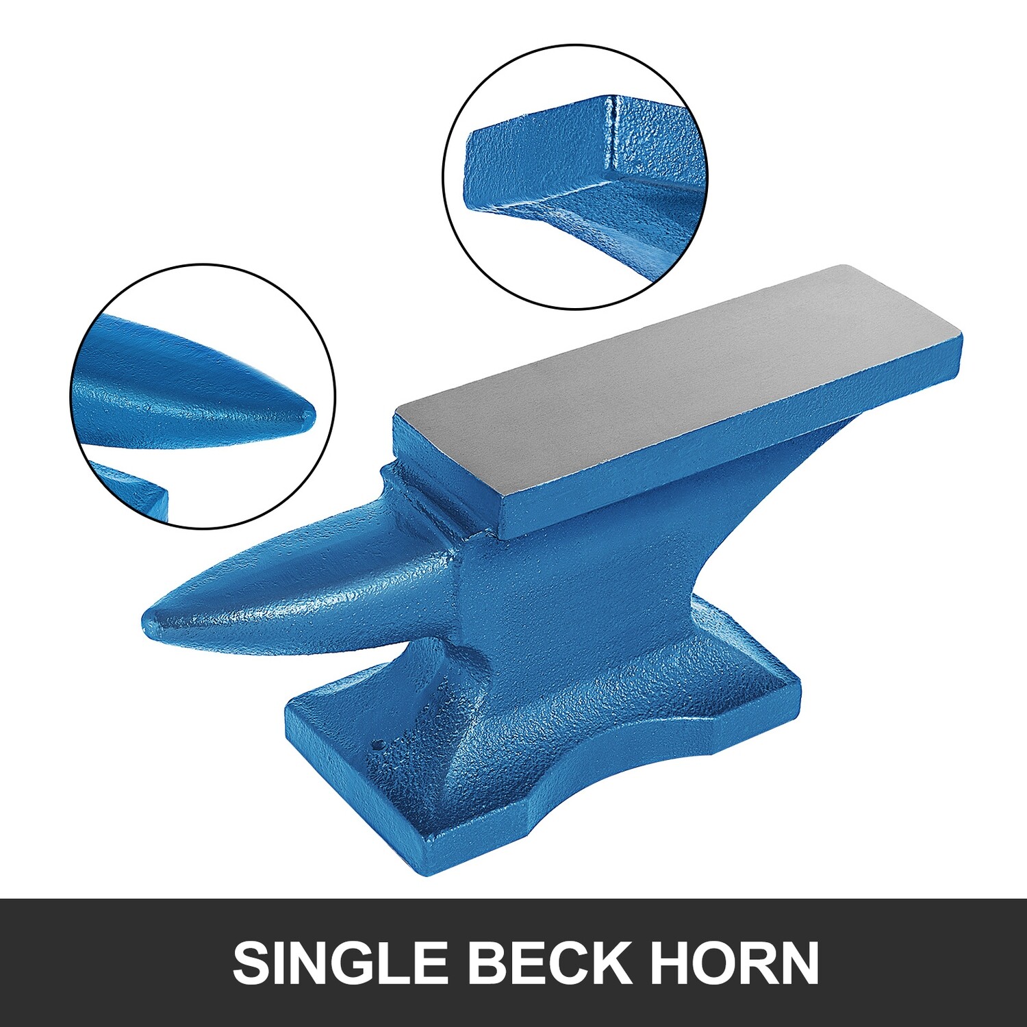Iron Anvil Blacksmith 44 LBS (20kg) for Forging, Metalworking, and Heavy-Duty Crafting