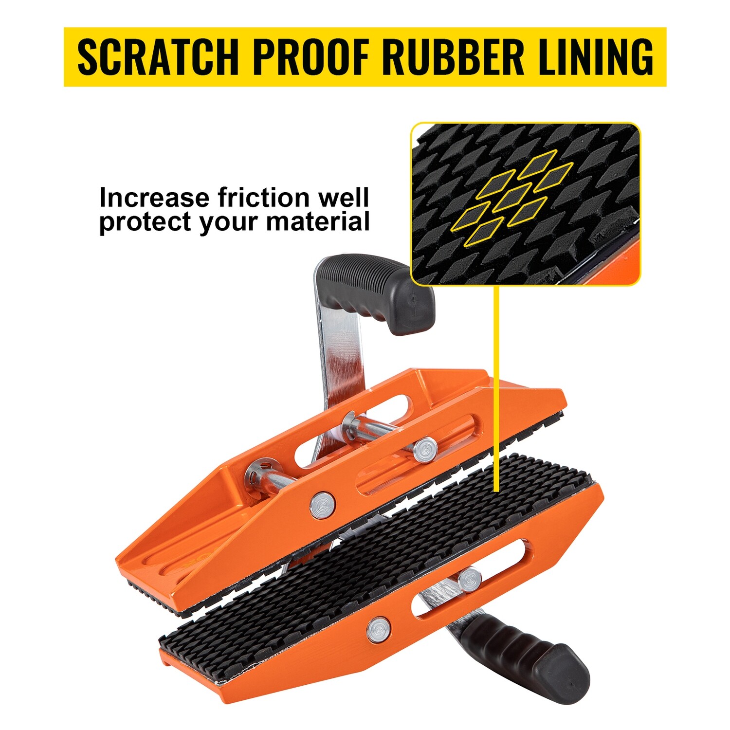 Double Hand Granite Carrying Clamps – Heavy-Duty Stone Lifting Tools for Secure Transport of Granite, Marble, and Slabs