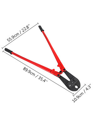 Hand Swager with Cable Wire Rope Cutter for Crimping and Cutting Steel Cables and Fittings