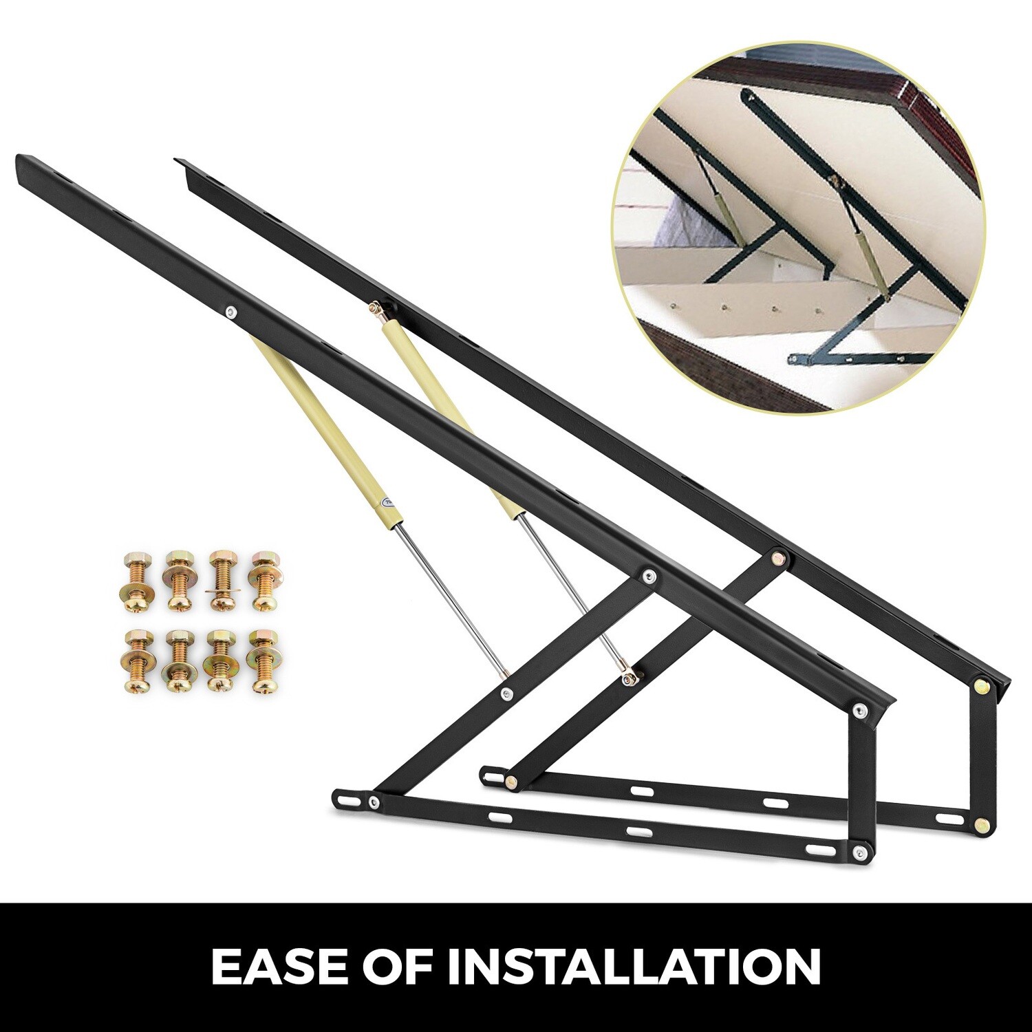 Bed Lift Hydraulic Mechanism Kit for Sofa – Adjustable Hydraulic System for Easy Storage and Comfort