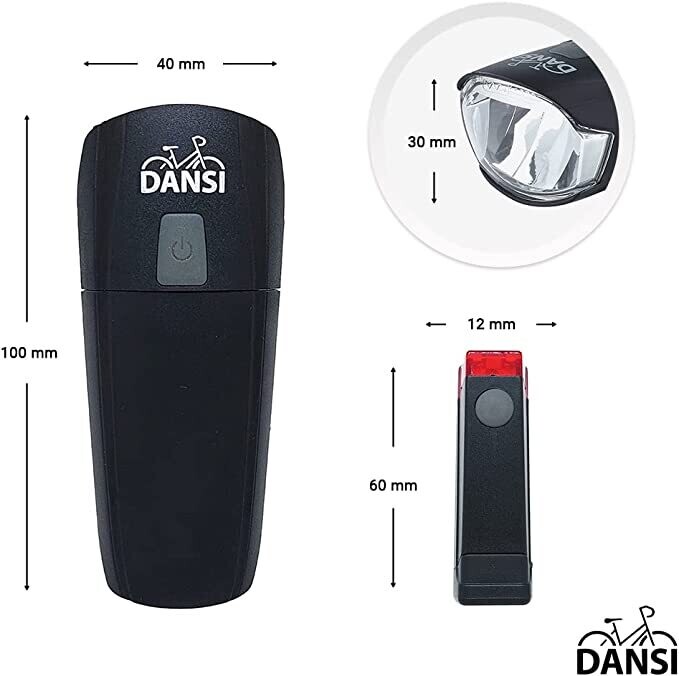 Waterproof Rechargeable Bike Lights for Road &amp; Mountain Cycling