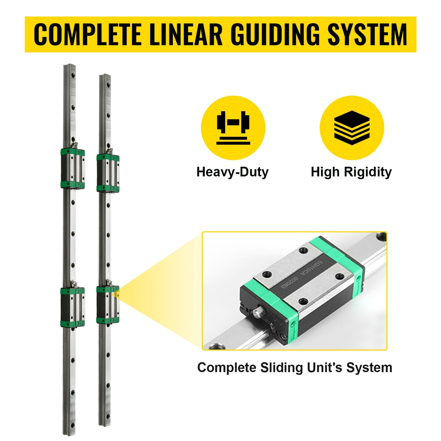 Linear Rails and Bearings 2 pieces