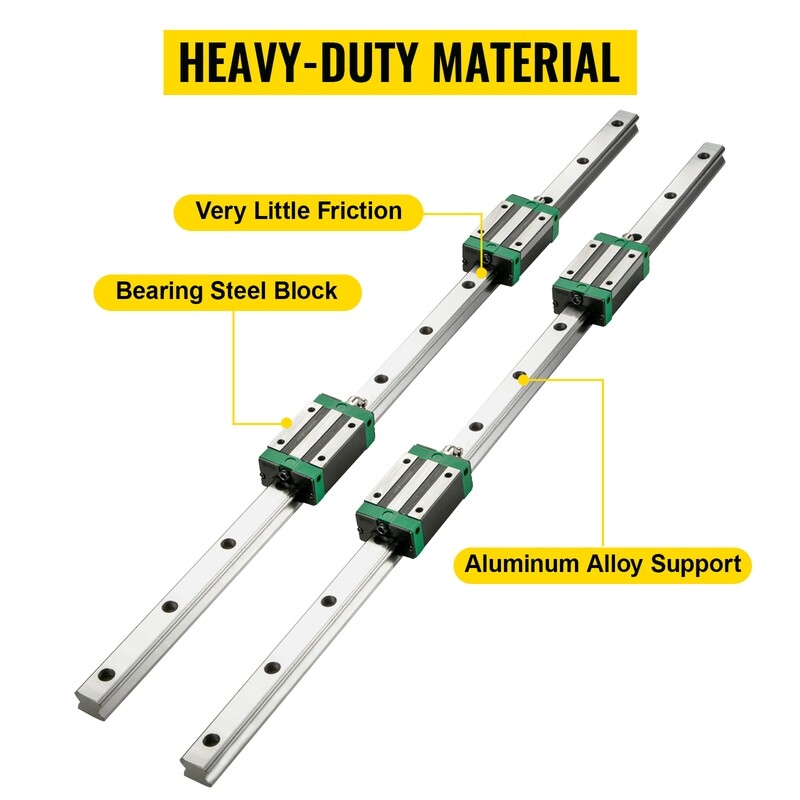 Linear Rails and Bearings 2 pieces