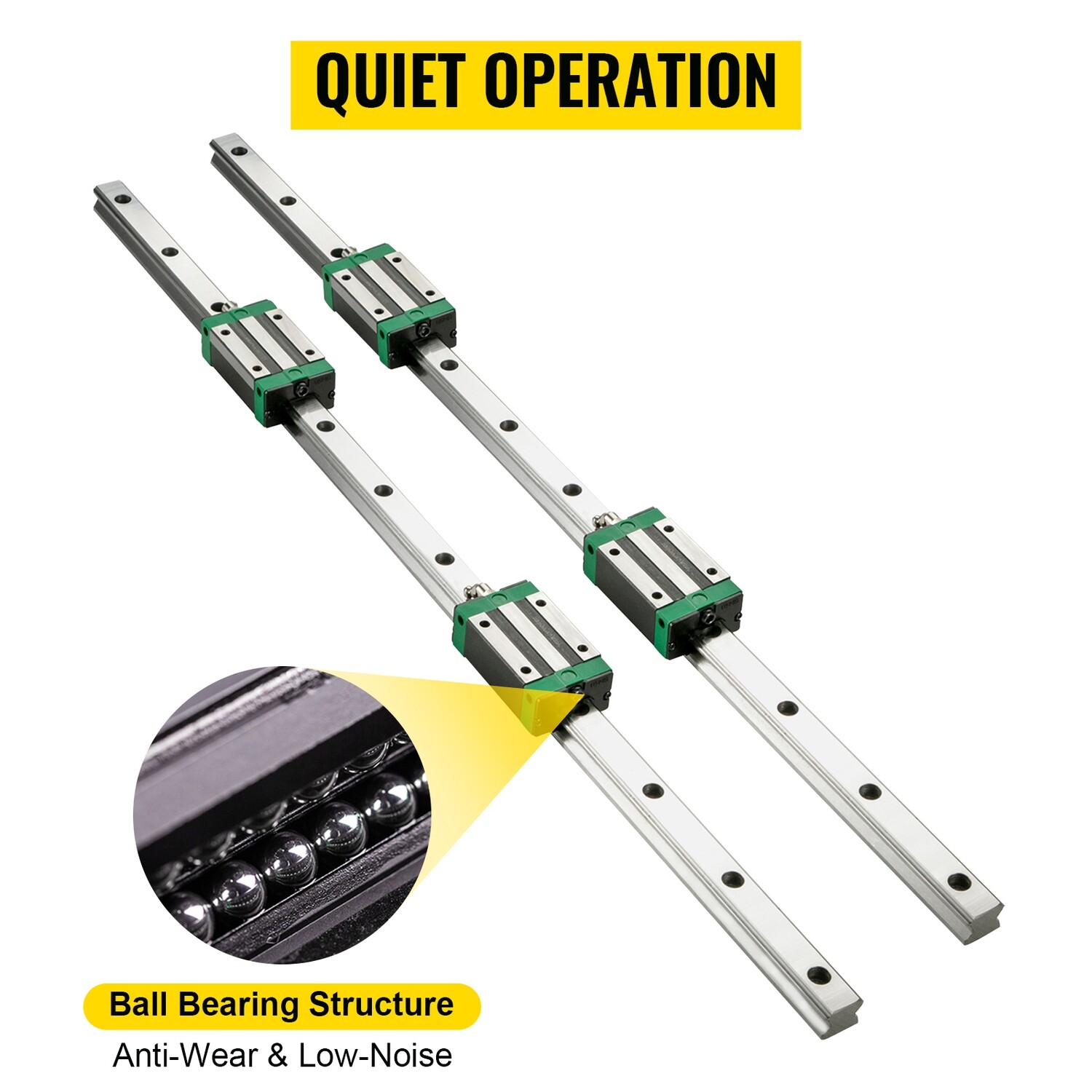 Linear Rails and Bearings 2 pieces