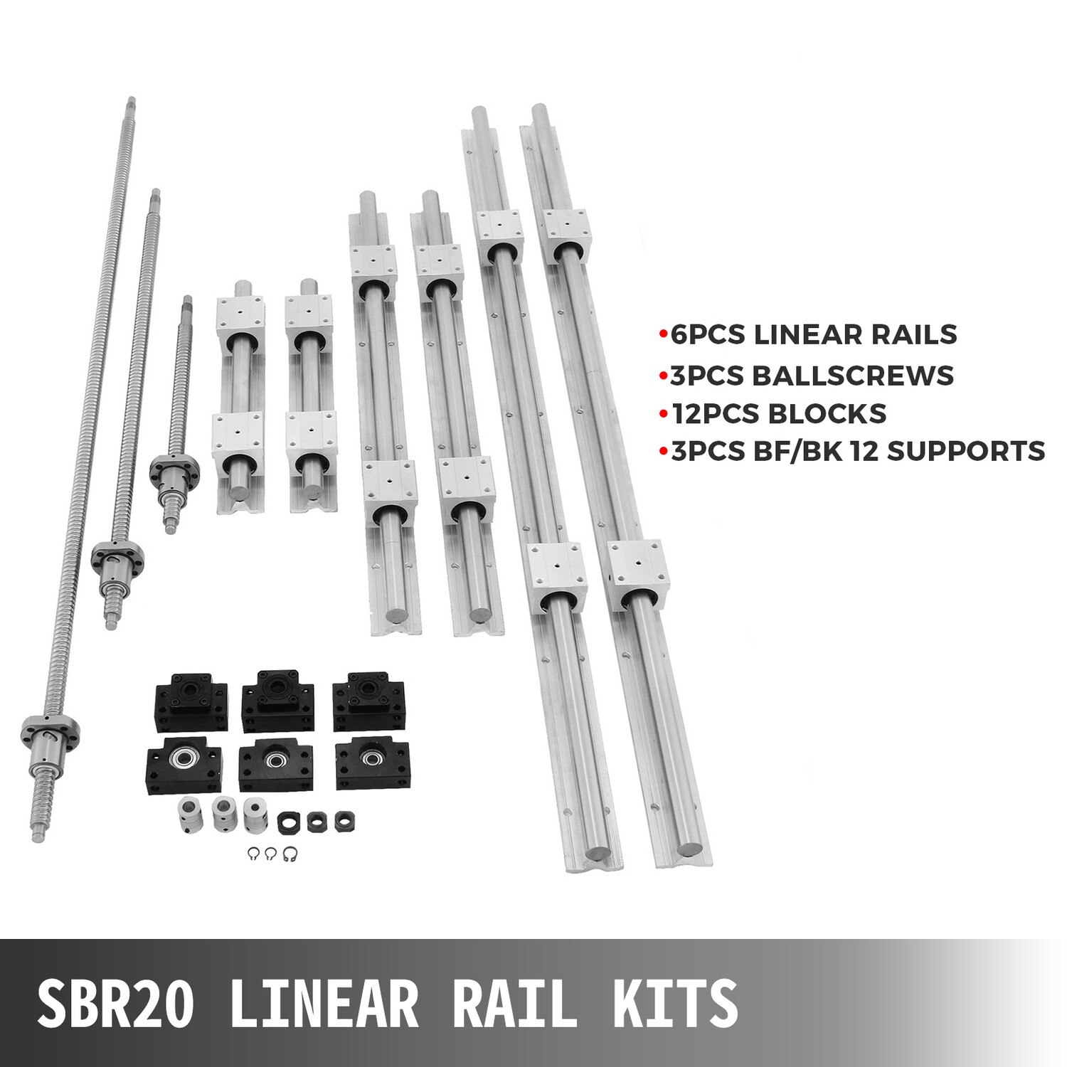 Set of Linear Guide Rails