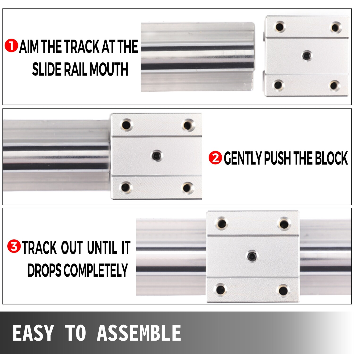 Set of Linear Guide Rails