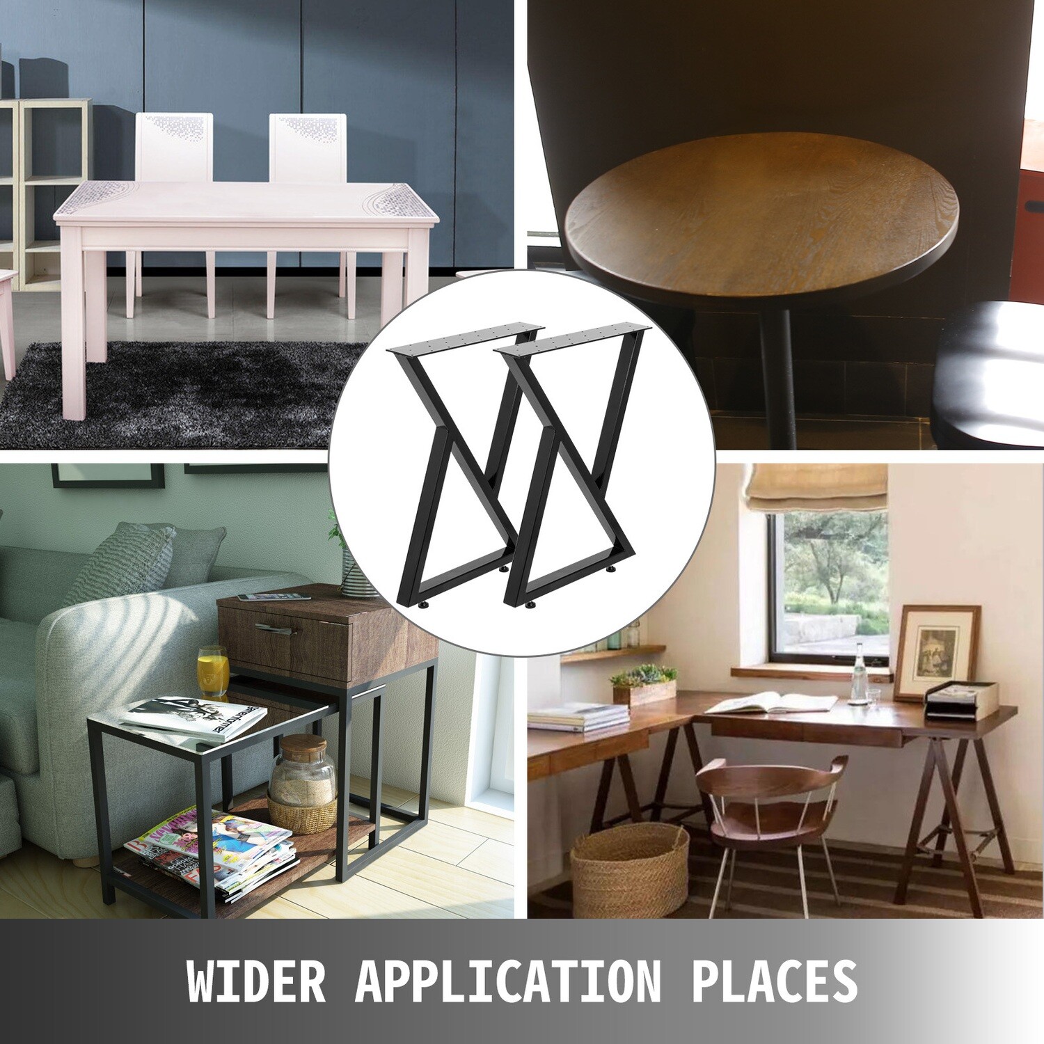 Dining Table Legs Made of Metal – Durable and Stylish Metal Base for Modern and Contemporary Tables
