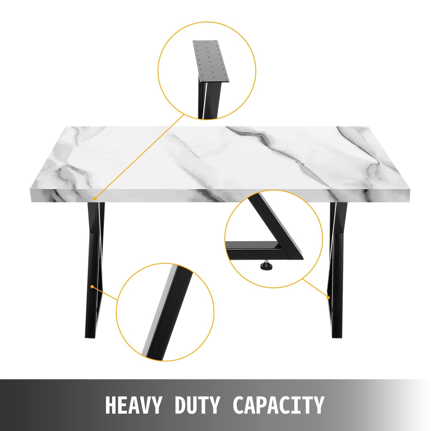 Dining Table Legs Made of Metal – Durable and Stylish Metal Base for Modern and Contemporary Tables