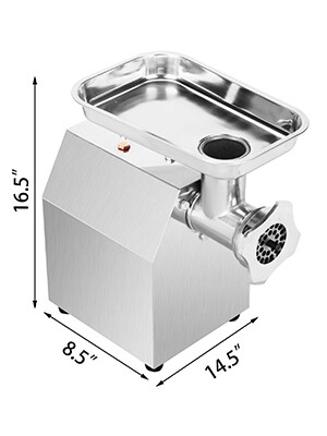 Commercial Stainless Steel Mincer &amp; Sausage Maker, Durable and Efficient for Kitchen and Butchery Use
