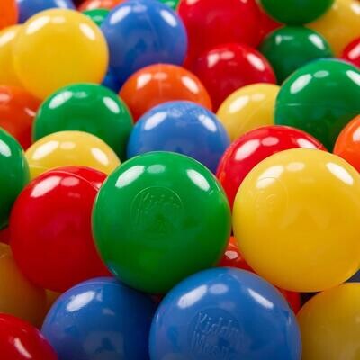 Plastic Balls Diameter 7 cm for Children's Ball Pit