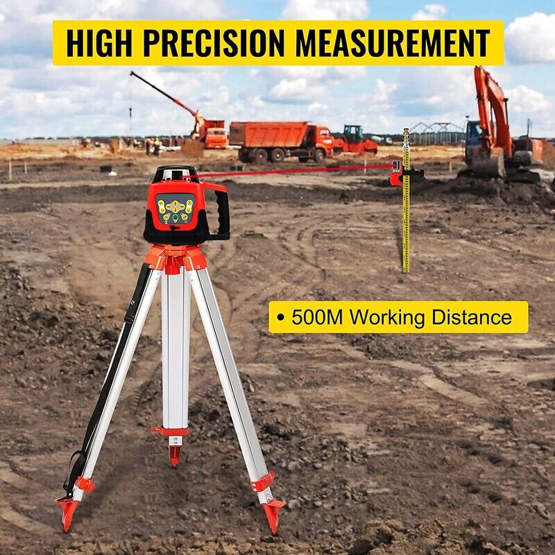 Professional Rotary Laser Line 360 Degree Laser Altimeter, Water and Dustproof